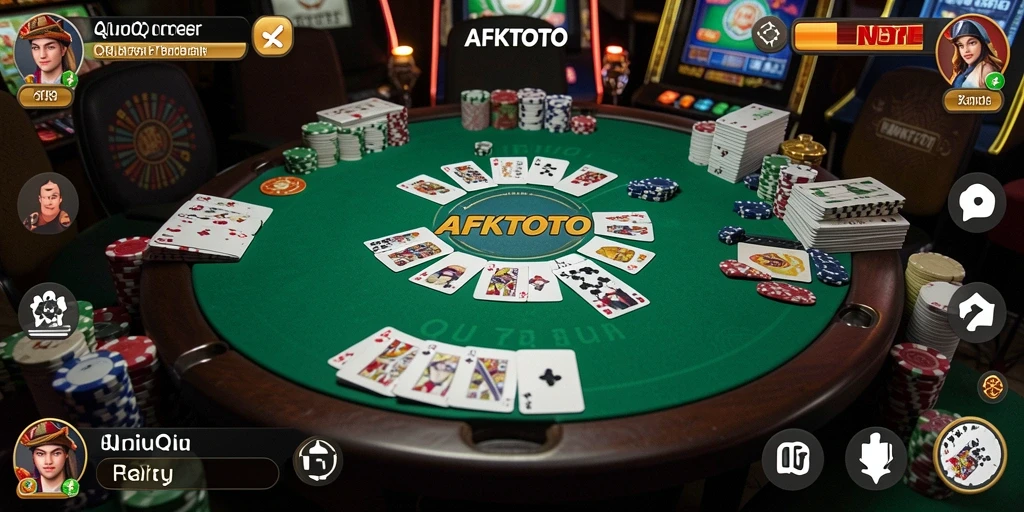 Screenshot gameplay QiuQiu yang mendebarkan di AFKTOTO.