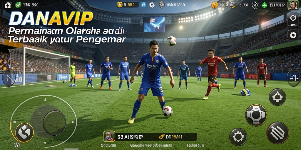 Tampilan gameplay olahraga yang menarik di DANAVIP.