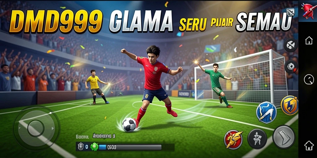 Gameplay DMD999 yang seru dan menarik dalam pertandingan olahraga.