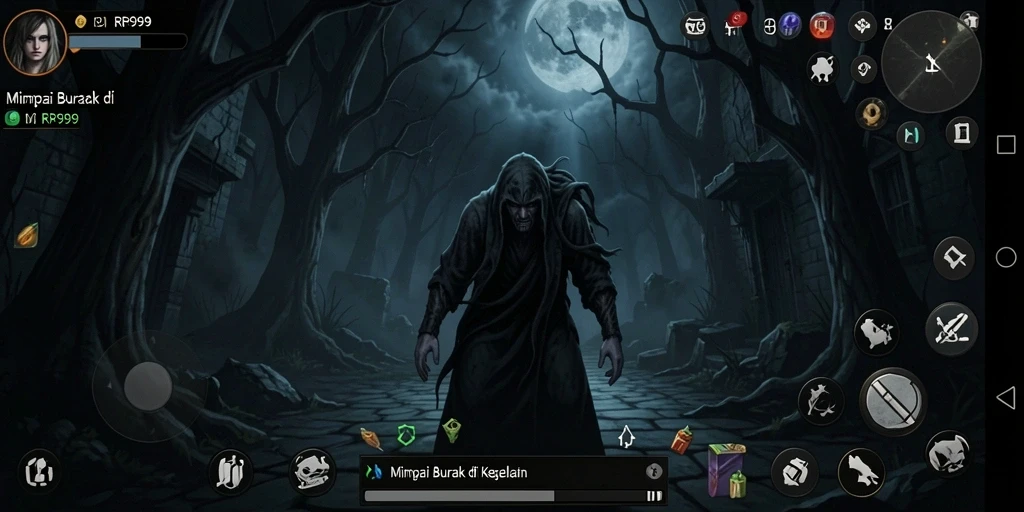 Gameplay mendebarkan yang menampilkan kegelapan dan ketegangan di RR999.